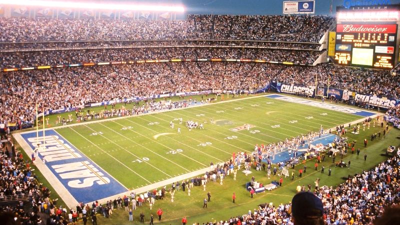 Limo Service San Diego Chargers Qualcomm Stadium